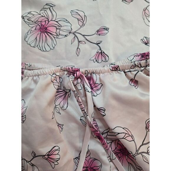 Apt. 9 Women's Pink Floral Cami Pajama Set Size Medium - Picture 11 of 11